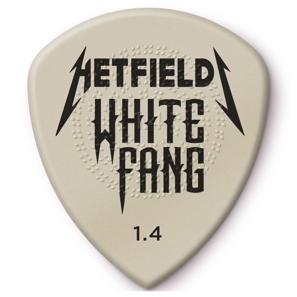 Dunlop White Fang Flow Picks 1.40mm, 6 Pack