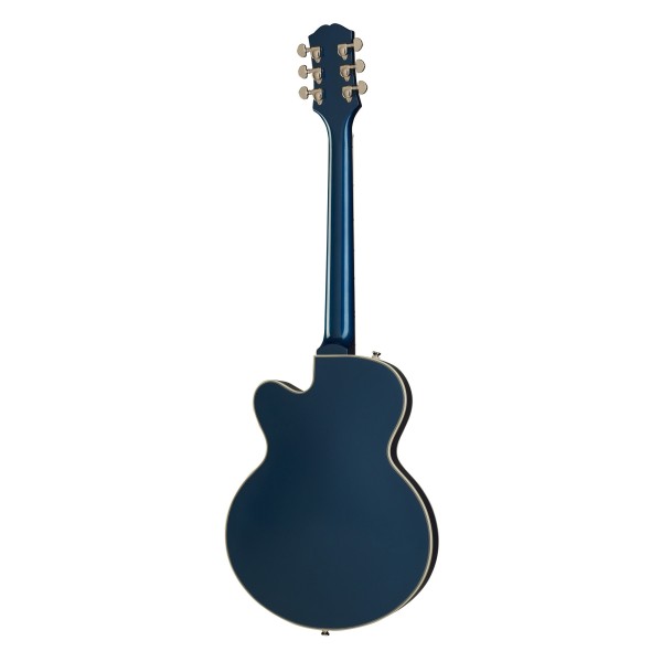 Epiphone Uptown Kat ES, Sapphire Blue Metallic - back