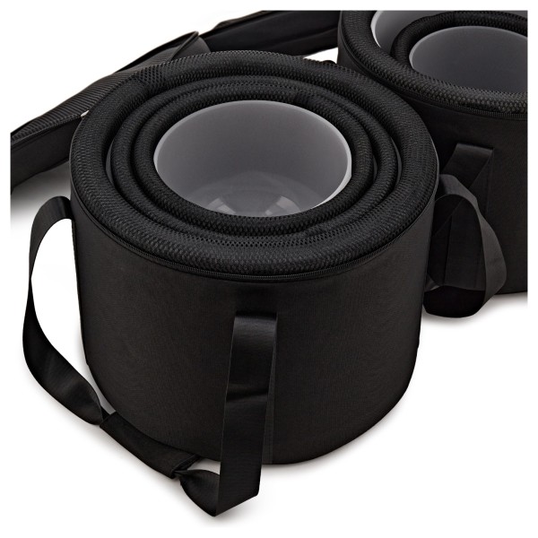 Gear4music Life Five Piece Crystal Singing Bowl Set & Bags, 432Hz