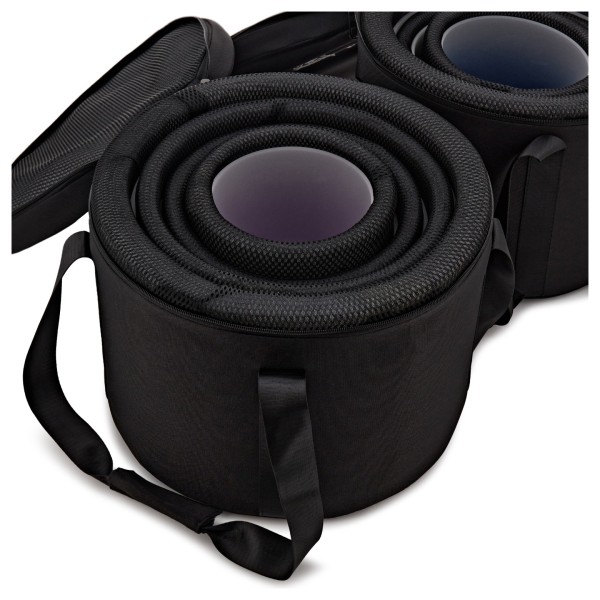 Gear4music Life Seven Piece Crystal Singing Bowl Set, 432Hz