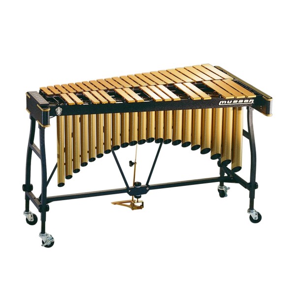 Ludwig Musser M55G Pro-Vibe Vibraphone. Brushed Gold