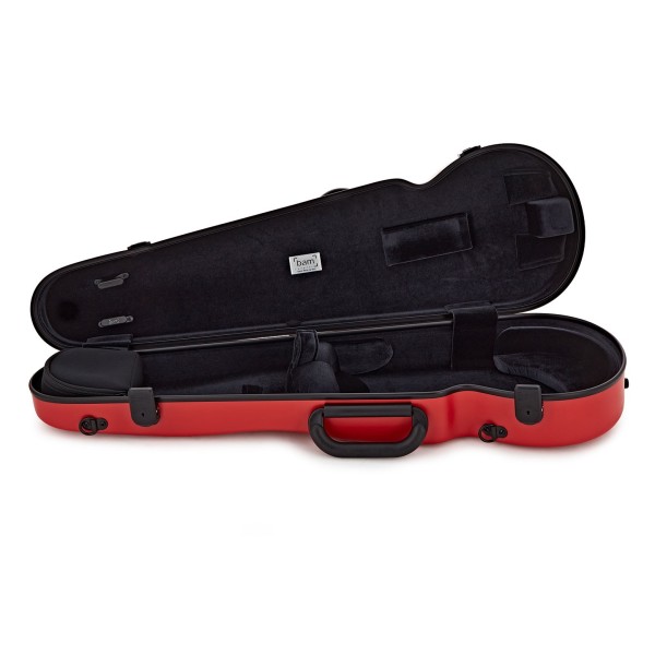 BAM 2002XL Hightech Shaped Violin Case, Orange 4