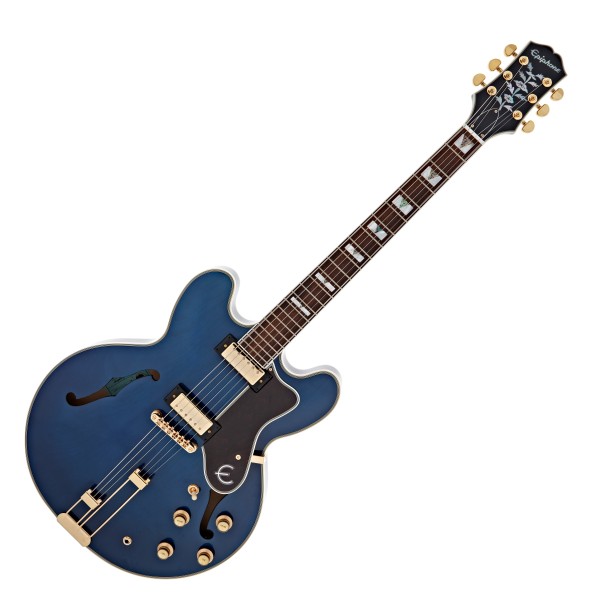 Epiphone Sheraton Frequensator, Viper Blue at Gear4music