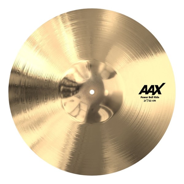 Sabian 21" AAX Power Bell Ride Cymbal, Brilliant Finish