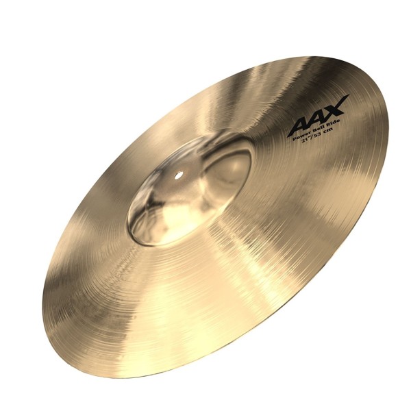 Sabian 21" AAX Power Bell Ride Cymbal, Brilliant Finish