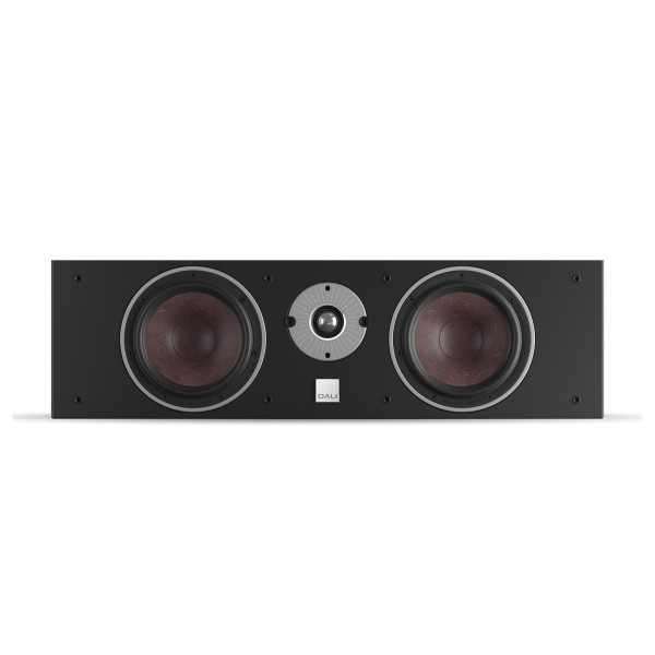 DALI OBERON Grand Vokal Centre Speaker, Dark Walnut Front View 2