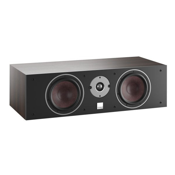 DALI OBERON Grand Vokal Centre Speaker, Dark Walnut Front View