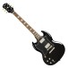 Epiphone SG Standard Left Handed, Ebony - front