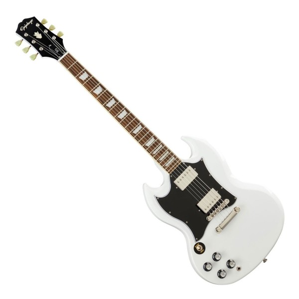 Epiphone SG Standard Left Handed, Alpine White - front