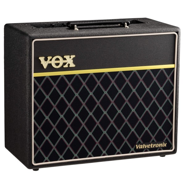 Vox VT40X Valvetronix Hybrid Combo, Blue - angld shot