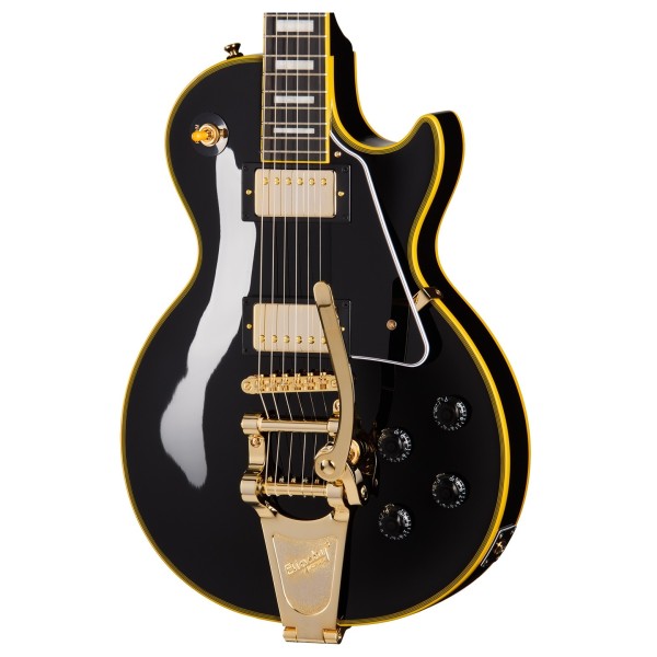 Epiphone Joe Bonamassa '59 Les Paul Custom with Bigsby, Antique Ebony - body