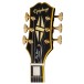 Epiphone Joe Bonamassa '59 Les Paul Custom with Bigsby, Antique Ebony - headstock