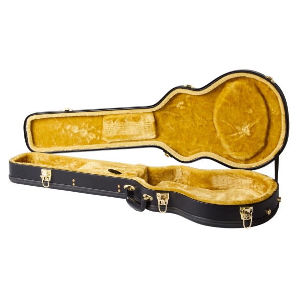 Epiphone Joe Bonamassa '59 Les Paul Custom with Bigsby, Antique Ebony - open case