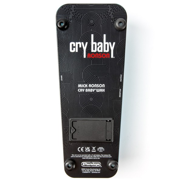Dunlop Mick Ronson Cry Baby Wah - bottom