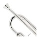 Yamaha YTR8310Z Custom Z Bobby Shew Trumpet, Silver Plated 3