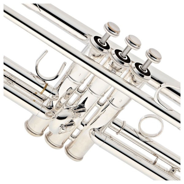 Yamaha YTR8310Z Custom Z Bobby Shew Trumpet, Silver Plated 5