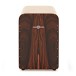 Deluxe String Cajon by Gear4music, Black Persimmon