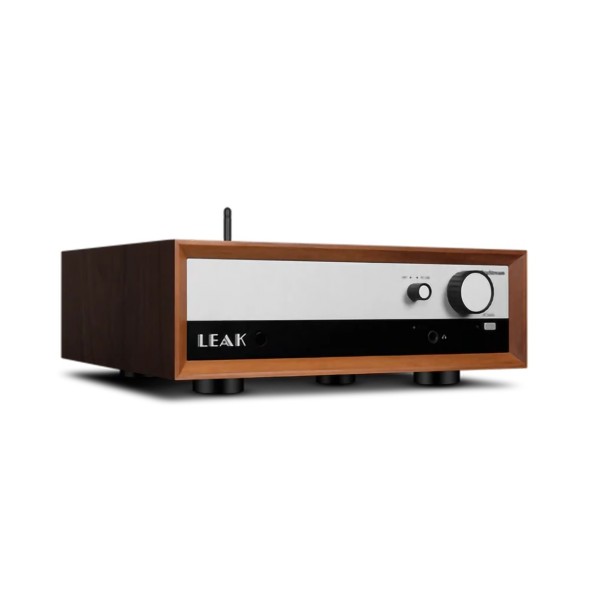 LEAK TruStream Music Streamer, Walnut - riht