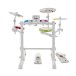 Junior Electronic Drum Kit by Gear4music, White
