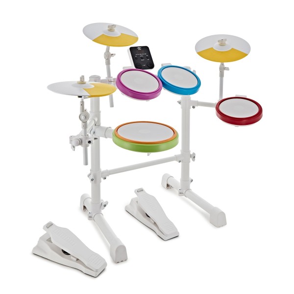 Junior Electronic Drum Kit by Gear4music, White
