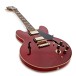 Epiphone ES-345 Varitone, Cherry - angle shot
