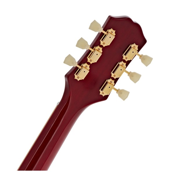 Epiphone ES-345 Varitone, Cherry - back of headstock
