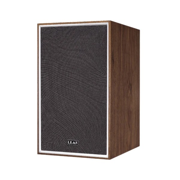 LEAK Sandwich 150 Bookshelf Speakers, Walnut left 