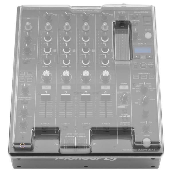 Pioneer DJ DJM-750 MK2 DJ Mixer, with Decksaver - Bundle
