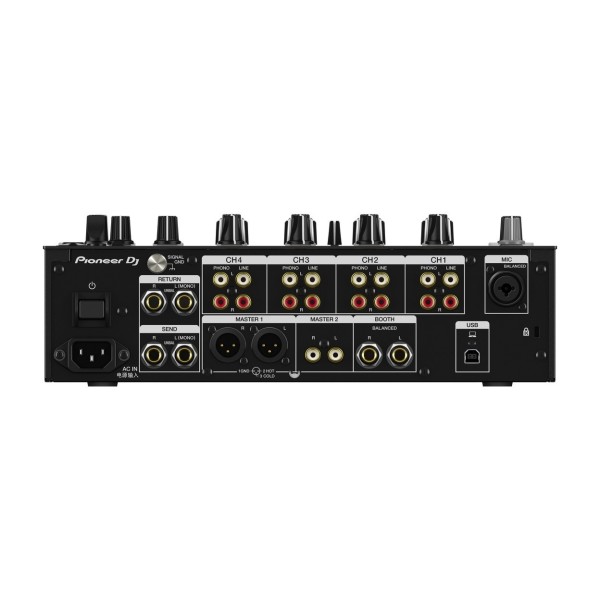 DJM-750 MK2 DJ Mixer - Rear