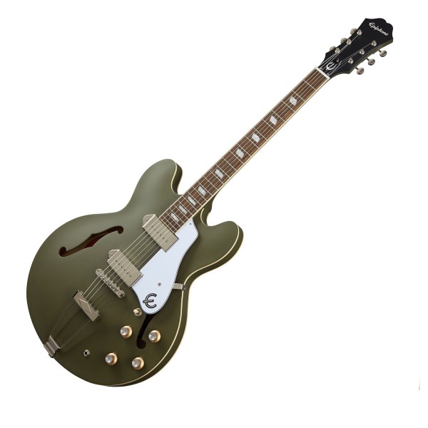 Epiphone Casino Worn, Worn Olive Drab - Secondhand at Gear4music
