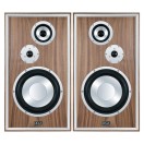 LEAK Sandwich 250 Standmount Speakers (Pair), Walnut