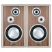 LEAK Sandwich 250 Bookshelf Speakers, Walnut main 