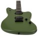 Spira Guitars J-400 MGR, Satin Green - lower bout