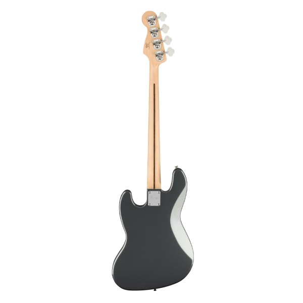 Squier Affinity Jazz Bass LRL, Charcoal Frost Metallic - Back