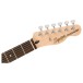 Squier Affinity Telecaster Deluxe LRL, Charcoal Frost Metallic headstock