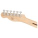 Squier Affinity Telecaster Deluxe LRL, Charcoal Frost Metallic back of headstock 