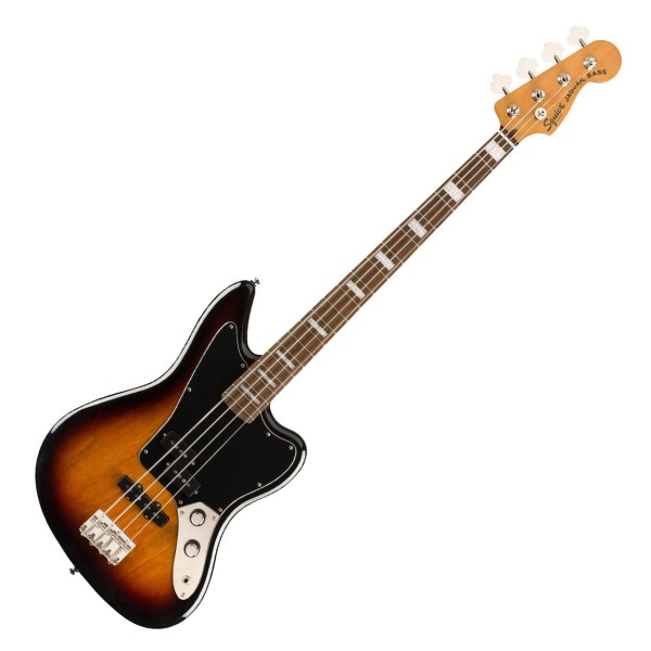 Squier Classic Vibe 70er-Jahre-Jaguar-Bass LRL, 3-Tone Sunburst