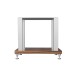 LEAK Sandwich 250 Bookshelf Speakers Stands rear 