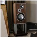 LEAK Sandwich 250 Bookshelf Speakers Stands lifestlye 