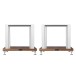 LEAK Sandwich 250 Bookshelf Speakers Stands - dual 