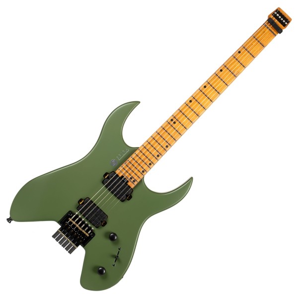 Spira Guitars S-400 Headless MGR, Satin Green