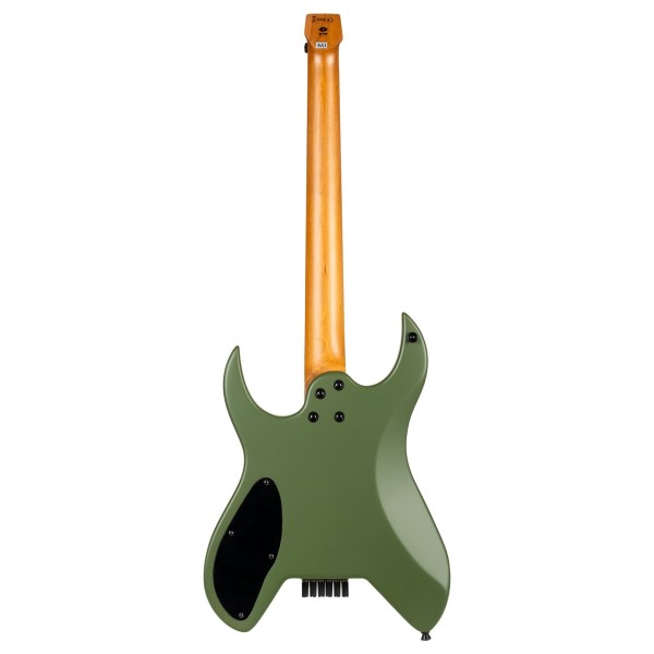 Spira Guitars S-400 Headless MGR, Satin Green - back