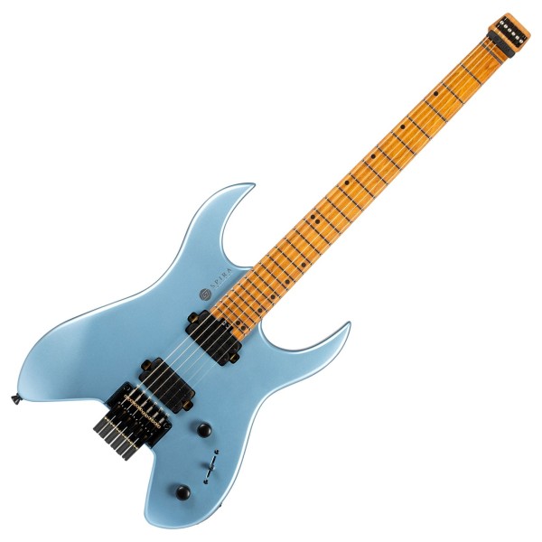 Spira Guitars S-400 Headless MPB, Satin Blue