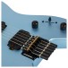 Spira Guitars S-400 Headless MPB, Satin Blue - bridge