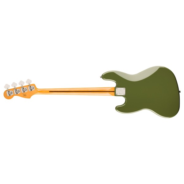 Squier FSR Classic Vibe '60s Jazz Bass, Matching Headstock, Olive - Back