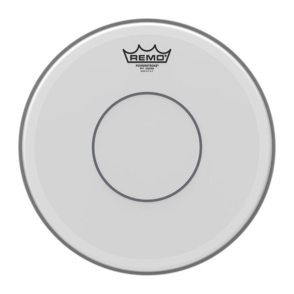 Remo Powerstroke 77 Coated Snare Head with Clear Dot 13in