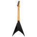 Spira Guitars V-407 MBK, Satin Black - back