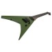 Spira Guitars V-407 MGR, Satin Green - angled shot