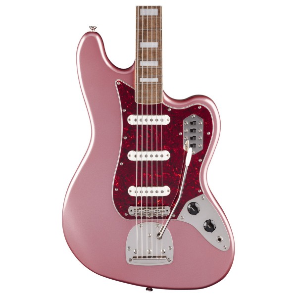 Squier FSR Classic Vibe Bass VI LRL, Burgundy Mist - body 