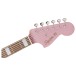 Squier FSR Classic Vibe Bass VI LRL, Burgundy Mist - headstock 